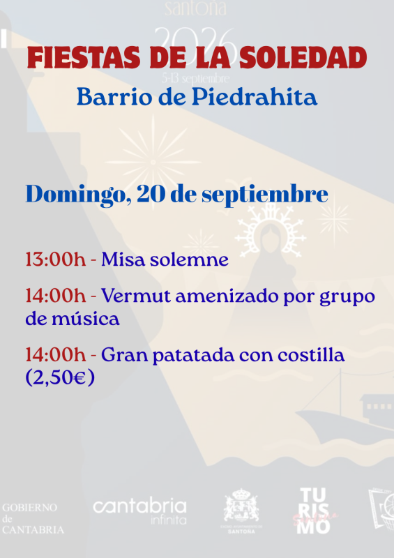Fiestas de la Soledad 20 septiembre